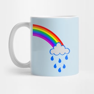 Rainbow cloud Mug